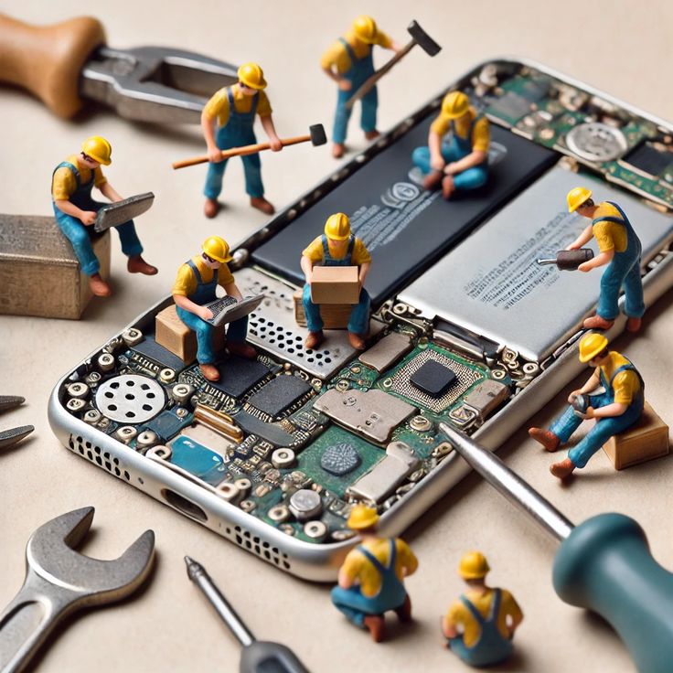 repairing a smartphone