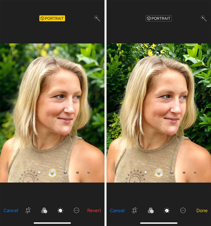iphone camera features portrait mode